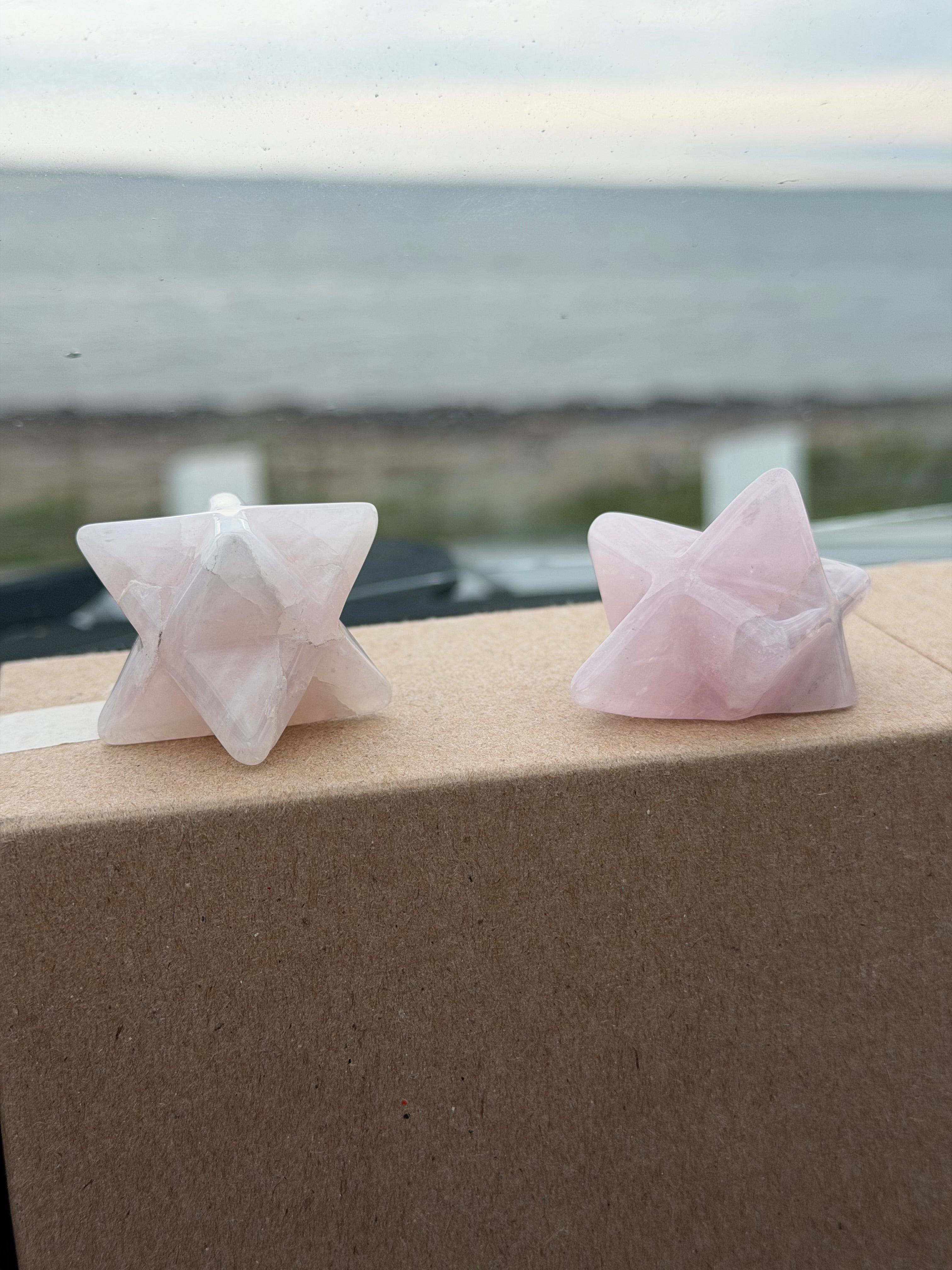 Rose Quartz Merkabah