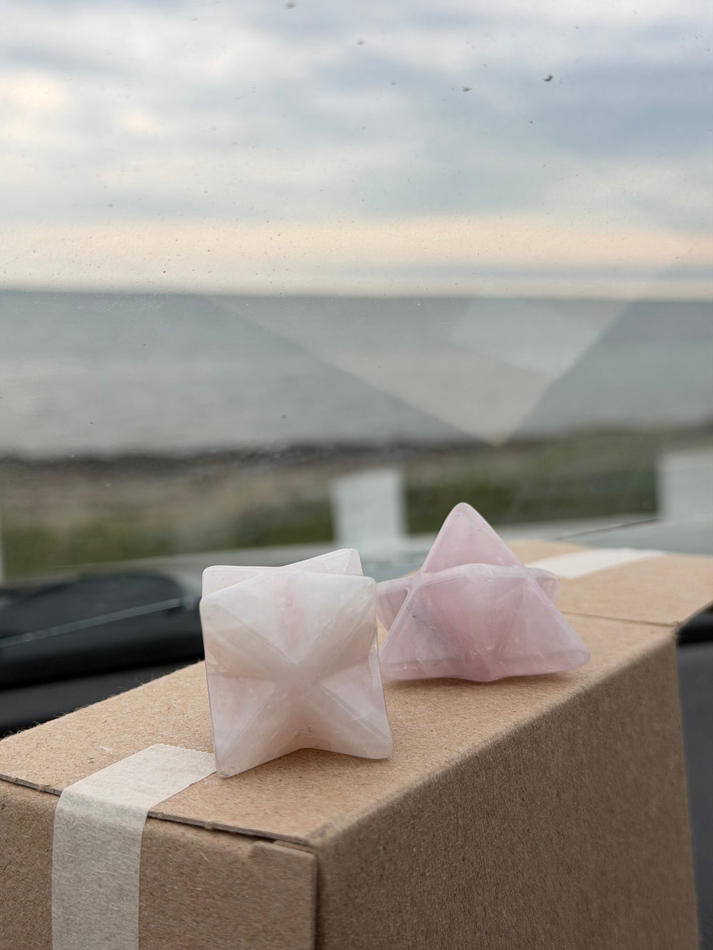 Rose Quartz Merkabah